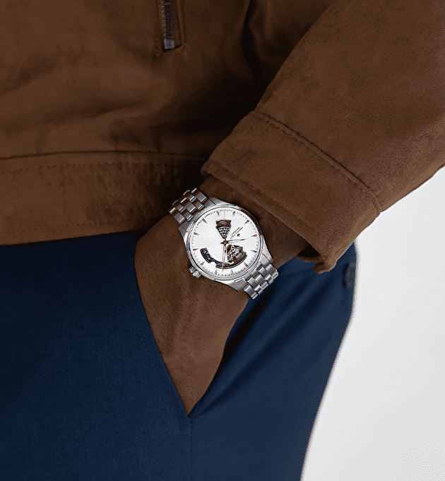 Наручные часы Hamilton Jazzmaster Open Heart Auto