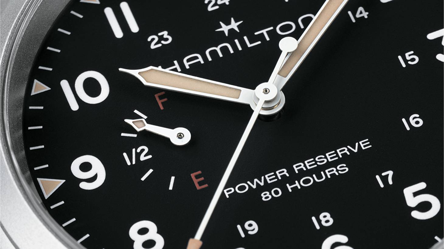 КHAKI FIELD MECHANICAL POWER RESERVE: инновационная новинка от Hamilton