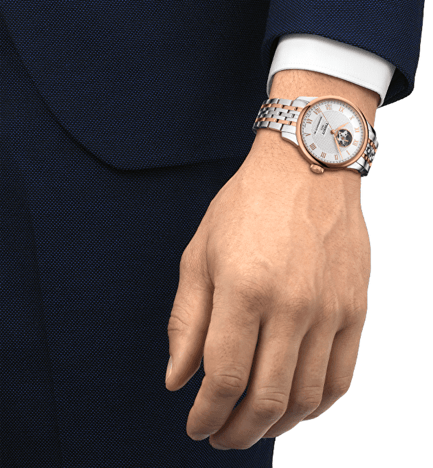 Наручные часы Tissot Le Locle Powermatic 80 Open Heart