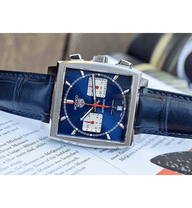 Наручные часы Tag Heuer Monaco Calibre Heuer 02 39mm