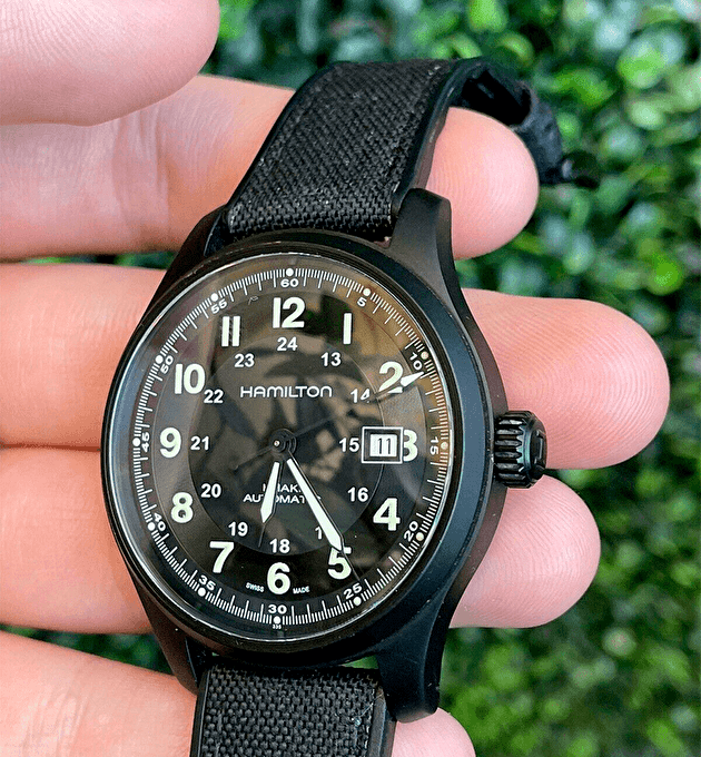 Наручные часы Hamilton Khaki Field Titanium Auto