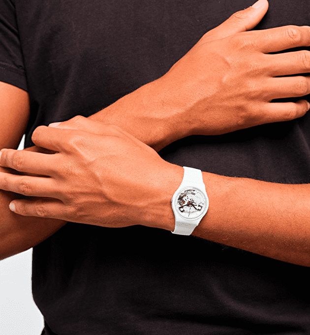 Наручные часы SWATCH SPOT TIME WHITE