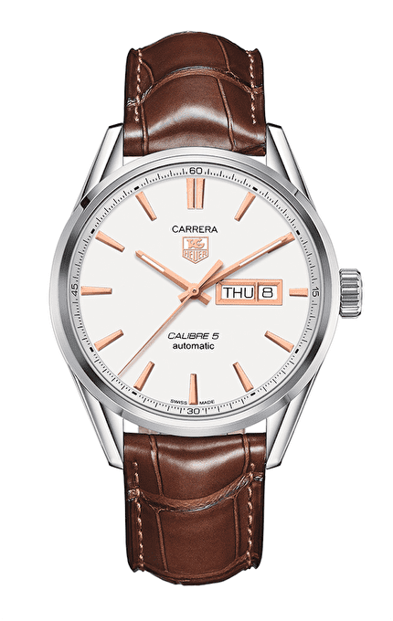 Наручные часы Tag Heuer Calibre 5 Day-Date Automatic Watch 41 Mm