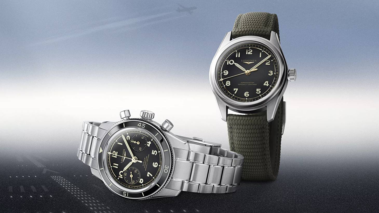 LONGINES SPIRIT PILOT и SPIRIT PILOT FLYBACK