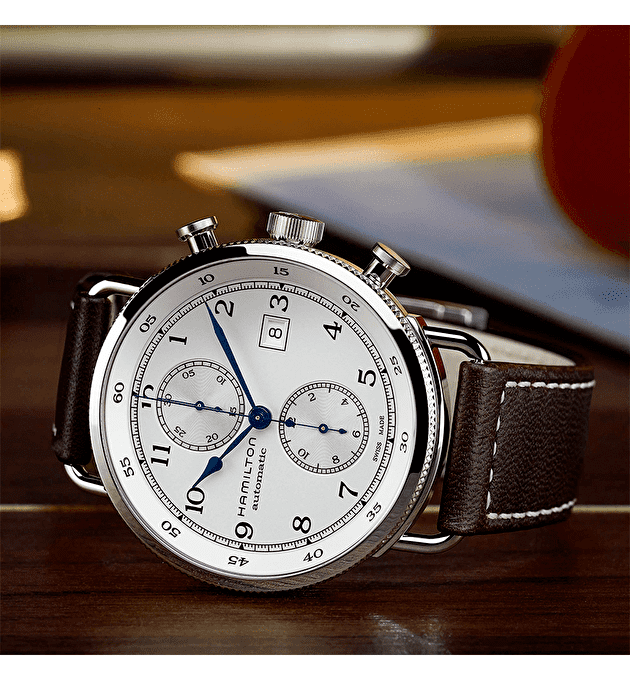 Наручные часы Hamilton Khaki Navy Pioneer Auto Chrono