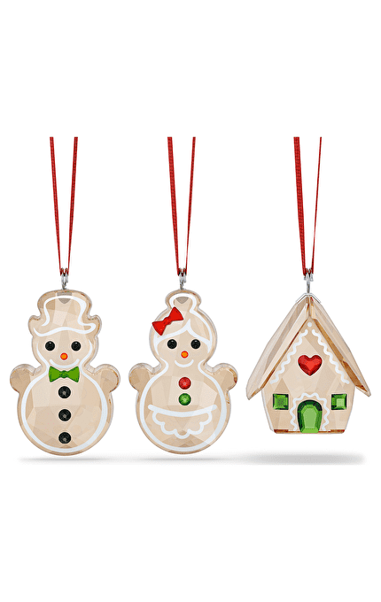 Елочное украшение Holiday Cheers Gingerbread Ornament Set