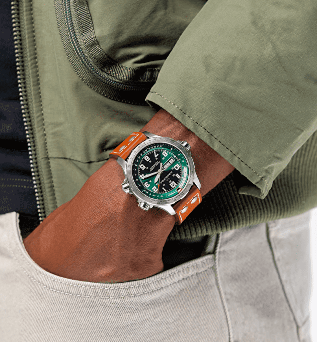Наручные часы Khaki Aviation Х-Wind Day Date Auto 45 mm