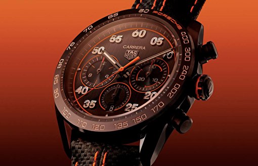 Tag Heuer Carrera Chronograph X Porsche Orange Racing