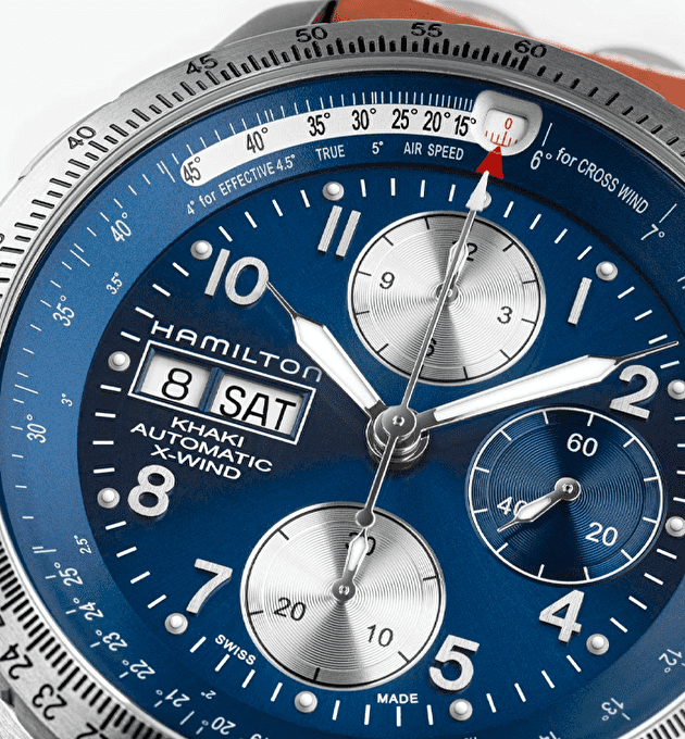 Наручные часы Khaki Aviation X-Wind Auto Chrono 44 mm