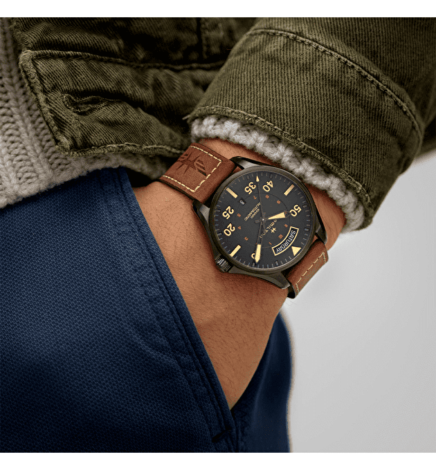 Наручные часы Hamilton Khaki Aviation Pilot Day Date Auto