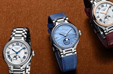 Longines PrimaLuna: вдохновение красотой Луны