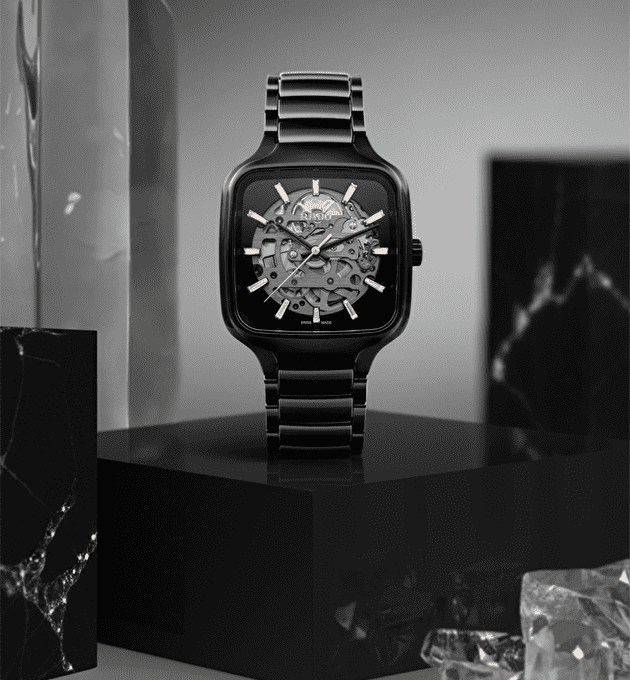Наручные часы True Square Automatic Skeleton Diamonds