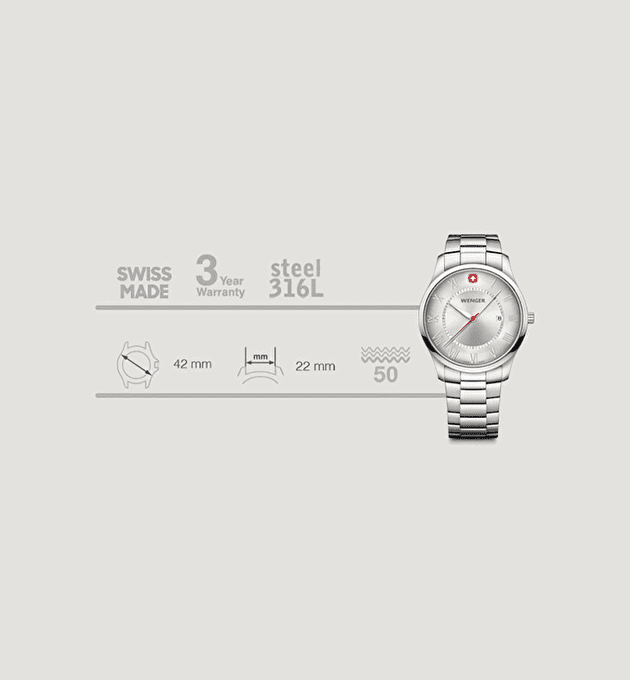 Наручные часы Wenger City Classic