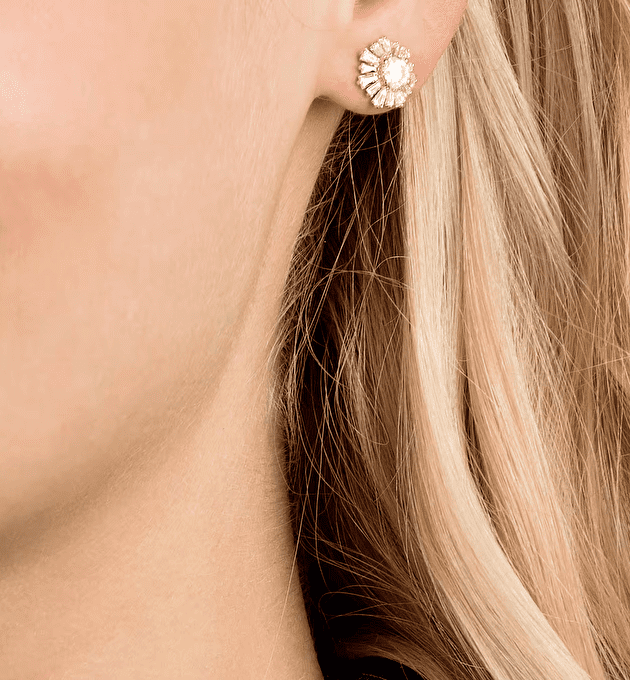 Серьги-гвоздики Idyllia