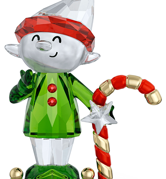Фигурка Holiday Cheers Dulcis Elf and Candy Cane