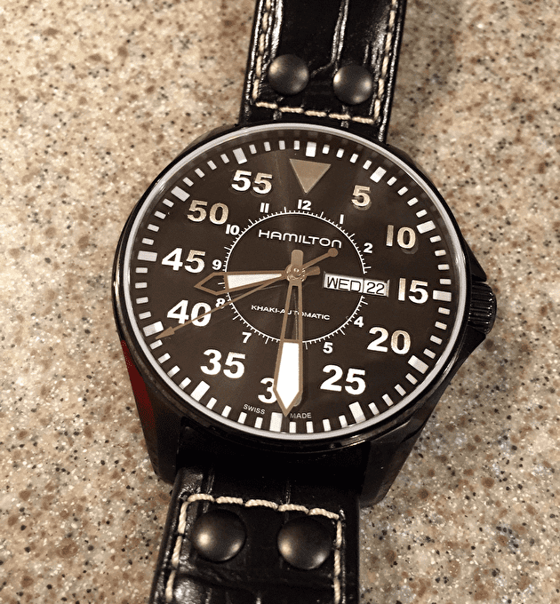 Наручные часы Hamilton Khaki Aviation Pilot Day Date Auto