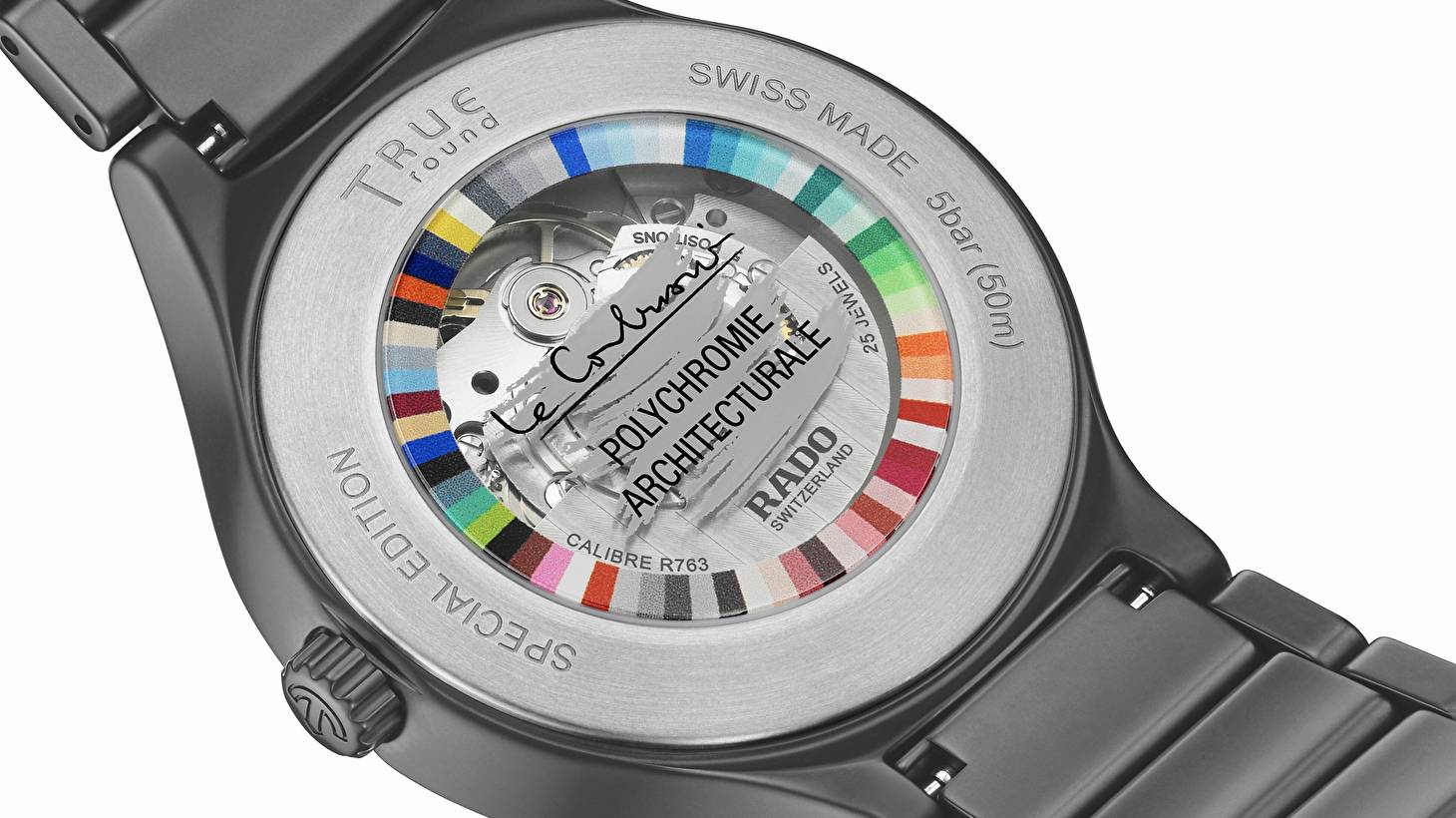 Rado True Round x Les Couleurs® Le Corbusier®