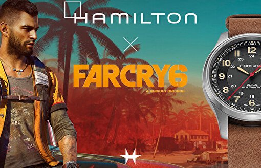 АРМЕЙСКИЕ ЧАСЫ HAMILTON ДЛЯ FAR CRY® 6 ДЕЙСТВУЮТ КАК В ИГРЕ, ТАК И В РЕАЛЬНОСТИ