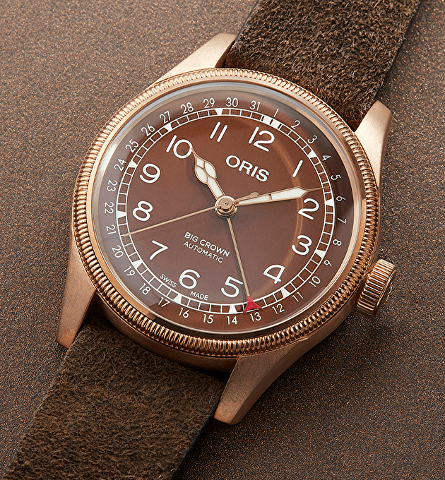 Наручные часы Big Crown Bronze Pointer Date