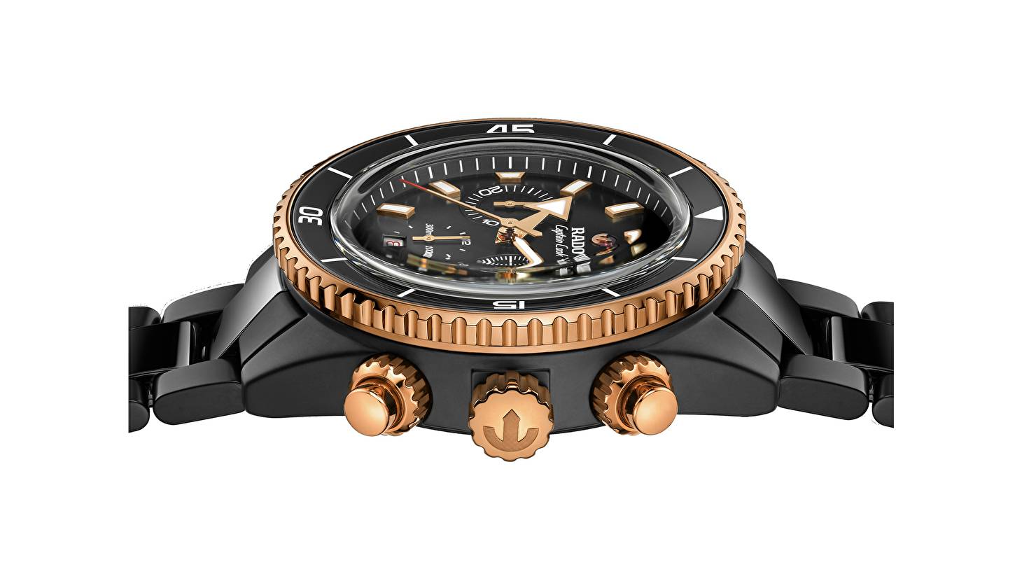 Rado Captain Cook High-Tech Ceramic Chronograph: бескомпромиссное качество