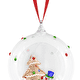 Елочное украшение Holiday Cheers  Tree and Snowman Ball Ornament