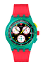 Наручные часы SWATCH NEON EMERALD CHRONO