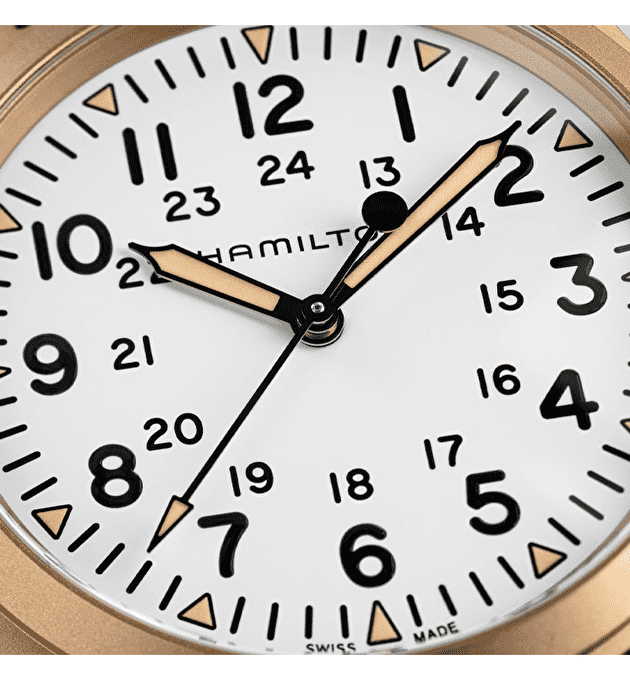 Наручные часы Hamilton Khaki Field Mechanical Bronze