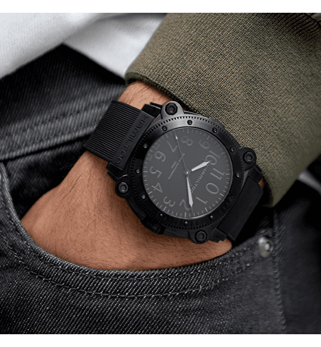 Наручные часы Hamilton Khaki Navy BeLOWZERO Auto Titanium