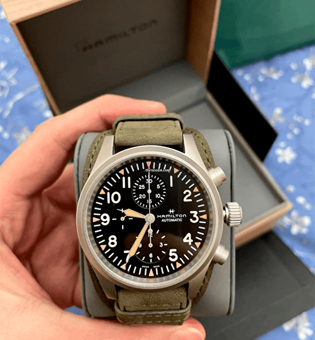 Наручные часы Hamilton Khaki Field Auto Chrono