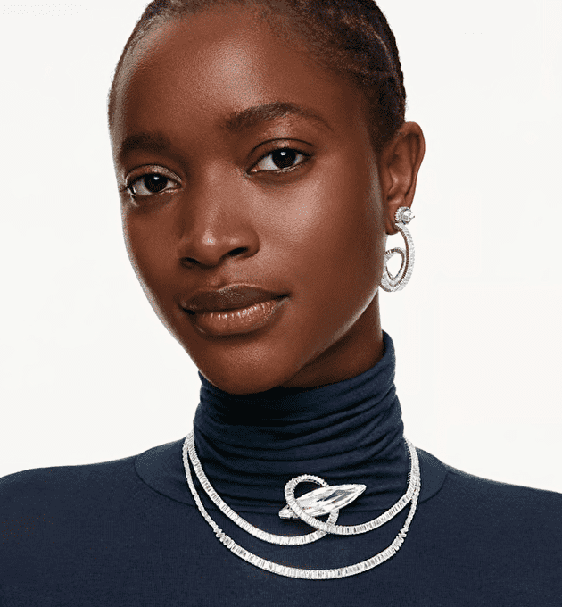 Серьги-кольца Matrix