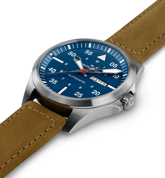 Наручные часы Khaki Aviation Pilot Day Date Auto - Air-Glaciers Edition