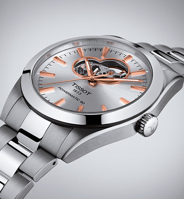 Наручные часы Tissot Gentleman Powermatic 80 Open Heart
