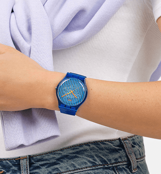 Наручные часы SWATCH BRILLIANTLY BLUE