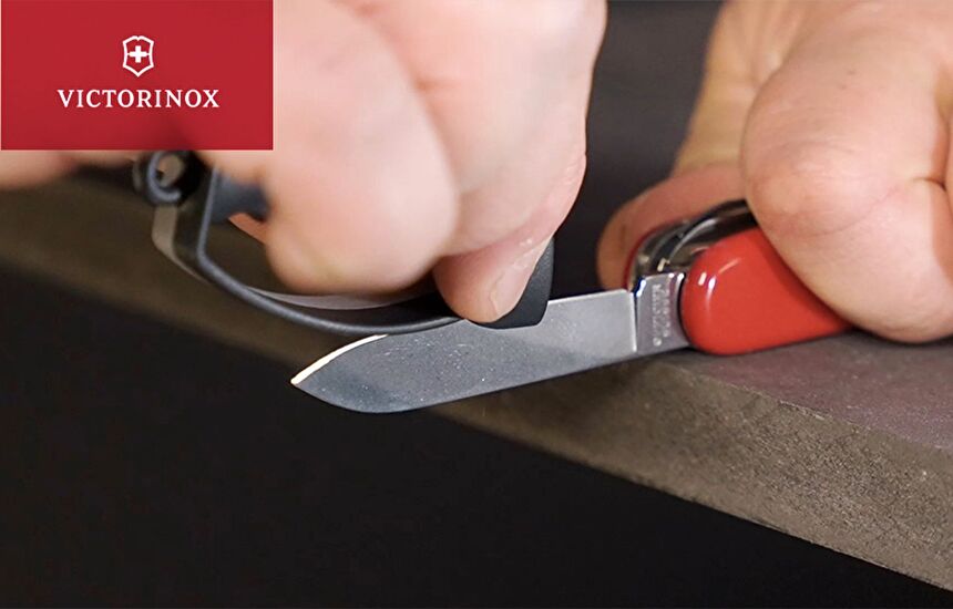 Как заточить карманный нож Victorinox