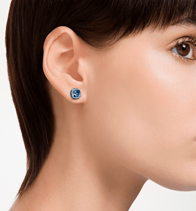 Серьги-гвоздики Birthstone