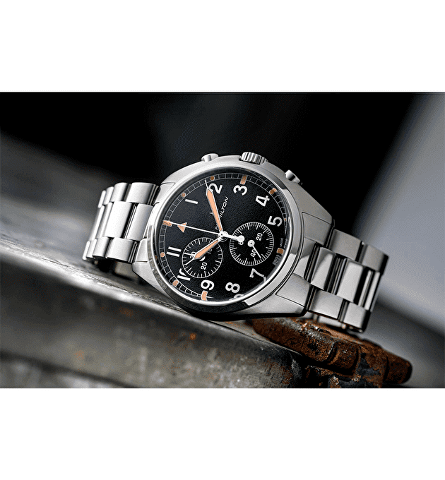 Наручные часы Hamilton Khaki Aviation Pilot Pioneer Chrono Quartz