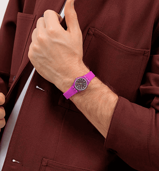 Наручные часы SWATCH MAGENTA WEAVE