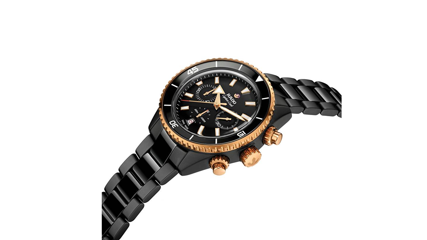 Rado Captain Cook High-Tech Ceramic Chronograph: бескомпромиссное качество