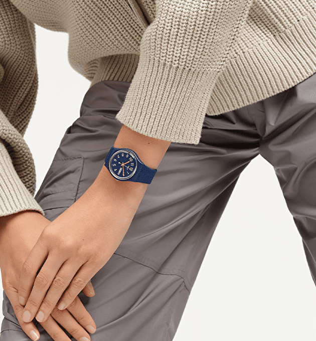 Наручные часы SWATCH TRENDY LINES AT NIGHT