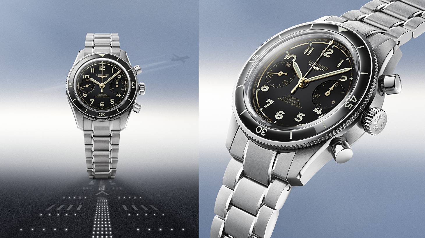 LONGINES SPIRIT PILOT и SPIRIT PILOT FLYBACK