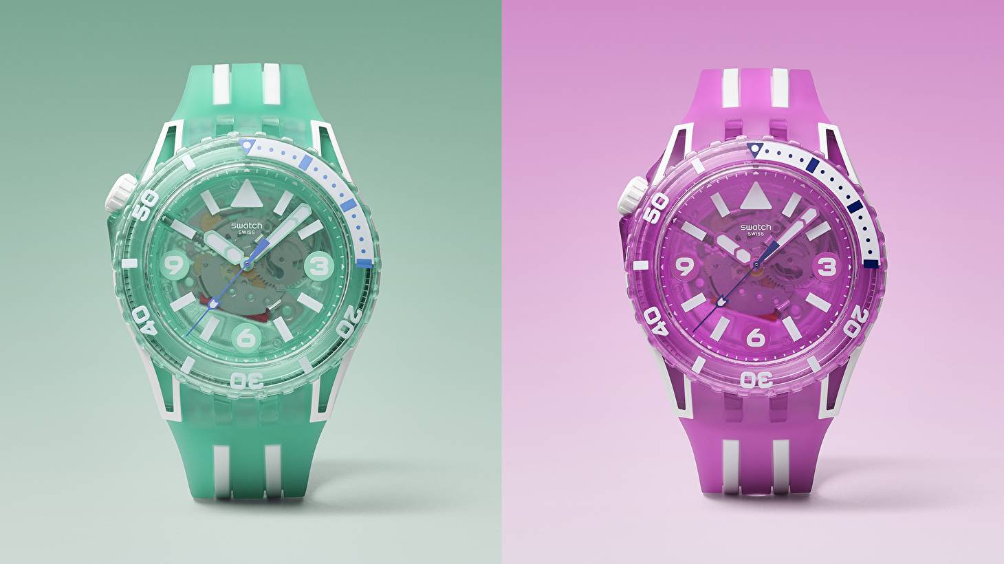 Новая коллекция Swatch SCUBAQUA 