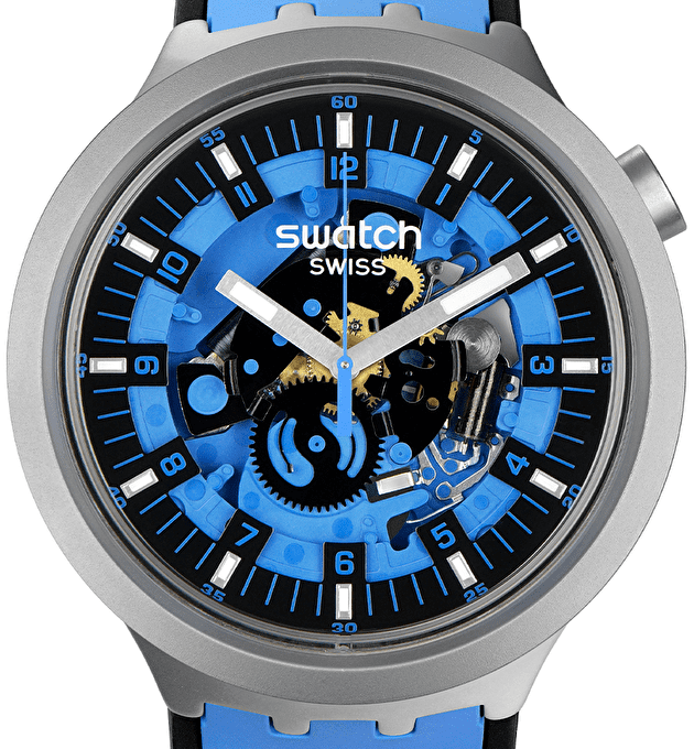 [スウォッチ] 腕時計 BLUE DAZE SB07S106 ブルー SB07S106 - AZURE BLUE DAZE - Swatch® Canada