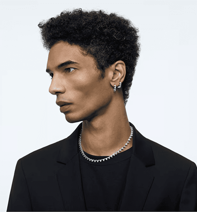 Серьги-кольца Matrix