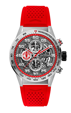 Наручные часы Carrera Manchester United Special Edition Calibre Heuer 01 43 Mm