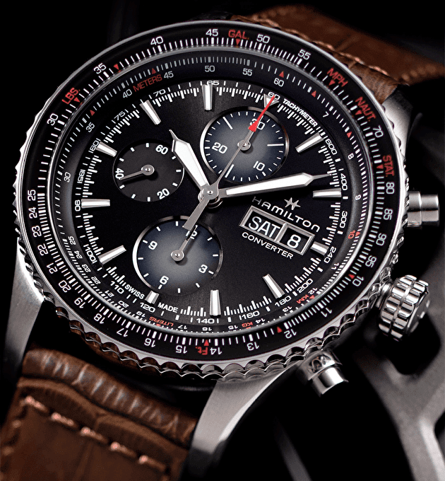 Наручные часы Hamilton Khaki Aviation Converter Auto Chrono