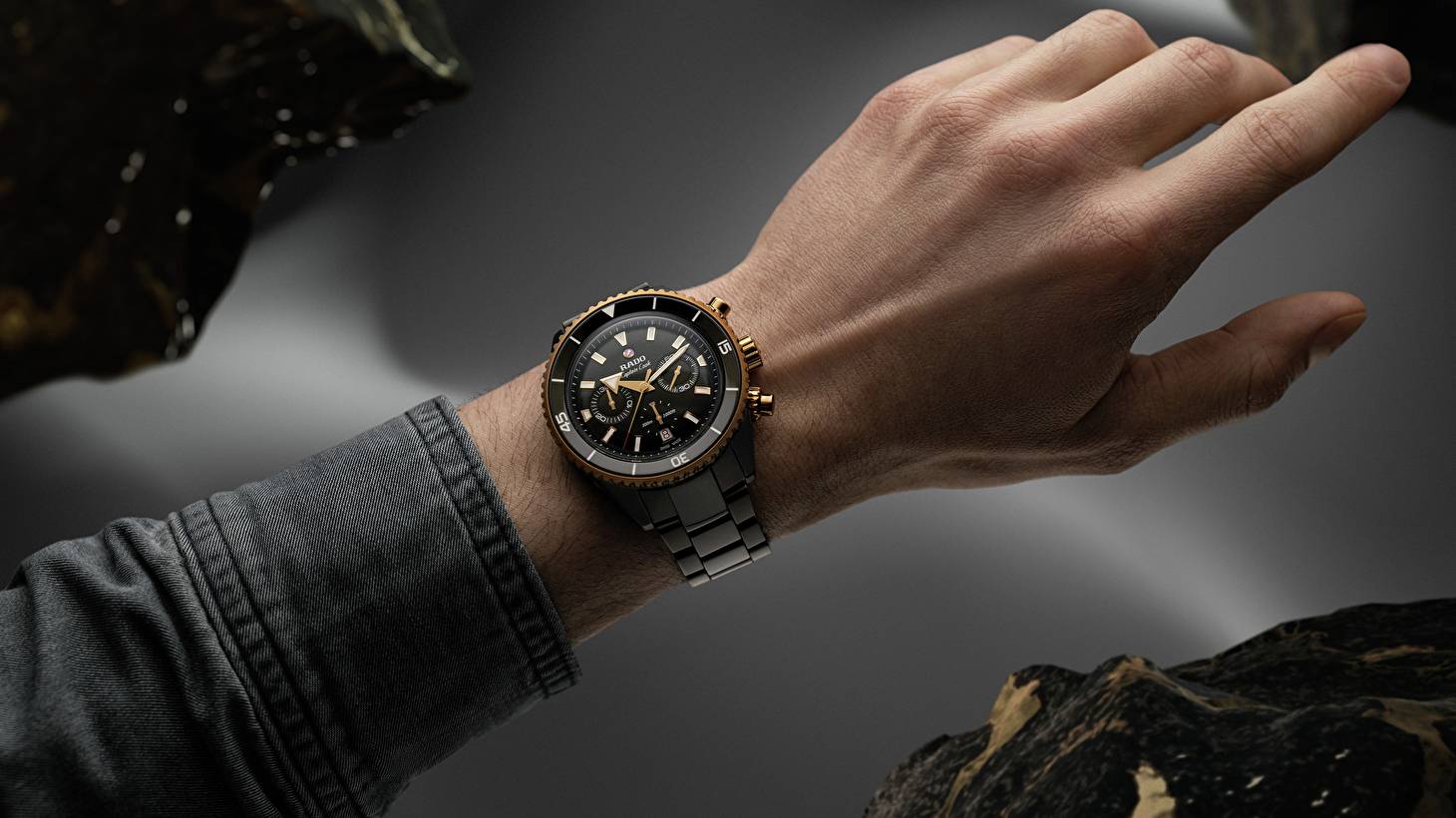 Rado Captain Cook High-Tech Ceramic Chronograph: бескомпромиссное качество