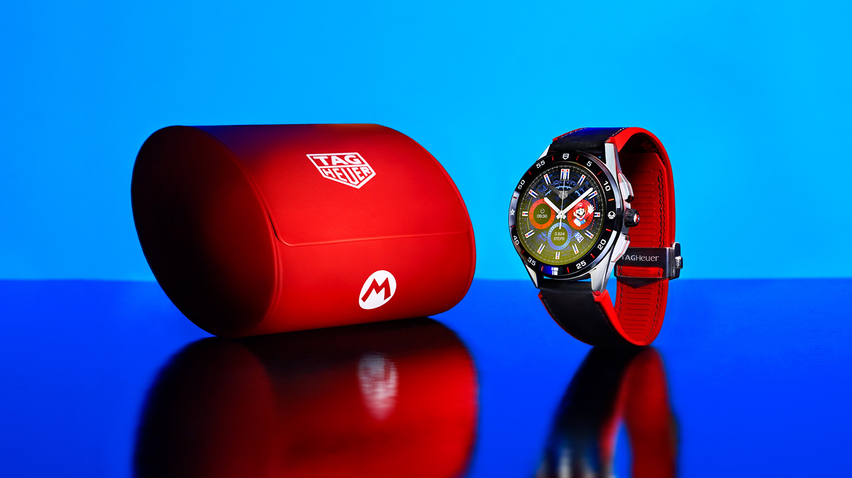 Часы марио. Tag Heuer Mario. Смарт часы tag Heuer connected. Tag Heuer connected super Mario. Часы tag и Марио.