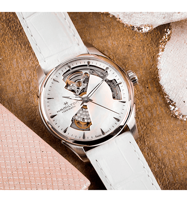 Наручные часы Hamilton Jazzmaster Open Heart Lady Auto