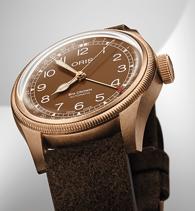 Наручные часы Big Crown Bronze Pointer Date