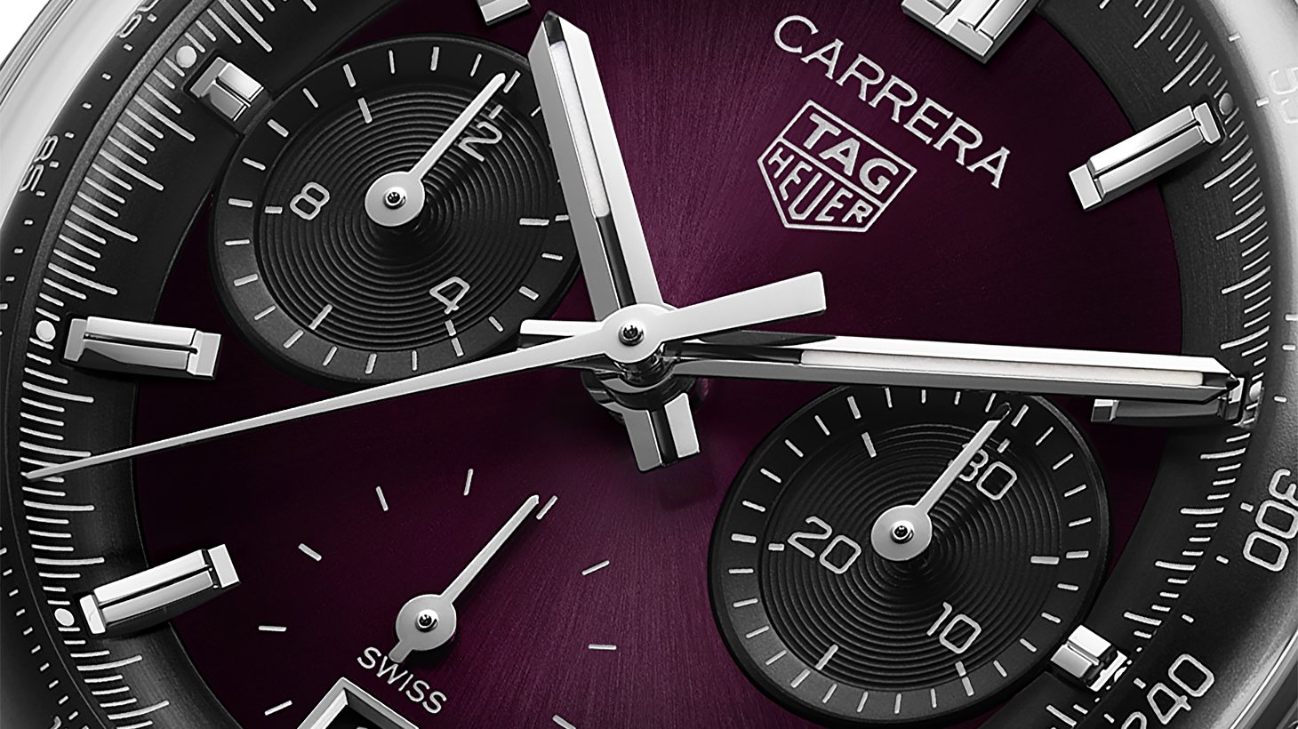 TAG Heuer открывает дымчатую элегантность с новым хронографом Tag Heuer Carrera и турбийоном в фиолетовом цвете
